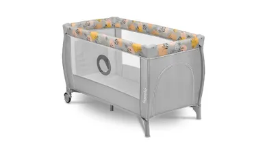 Lionelo, Stefi Plus, patut de voiaj portabil, pe doua niveluri, Pink Yellow