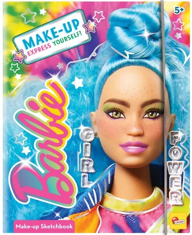 Lisciani, Barbie, Make Up, mapa cu stickere