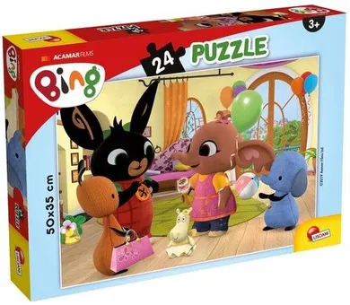 Lisciani, Bing, puzzle, 24 piese