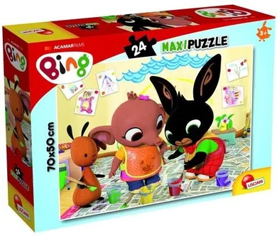 Lisciani, Bing, puzzle maxi, 24 piese