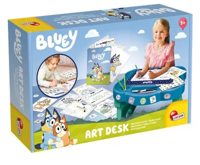 Lisciani, Bluey, Art Desk, masa de arta, set creativ