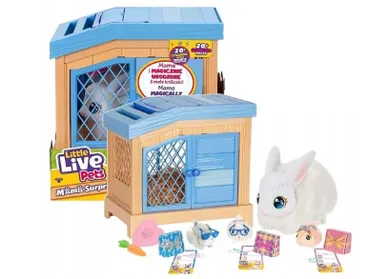 Little Live Pets, Mama Surprise, Iepuras, mama si iepurasii mici, jucarie interactiva