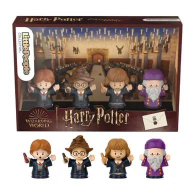 Little People Collector, Harry Potter & Philosopher's Stone, 4 figurine, set de colectie