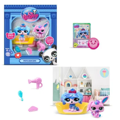 Littlest Pet Shop, Petfluencers, set de 2 figurine si accesorii