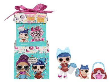 L.O.L. Surprise, Confetti Pop Birthday Sisters, papusi surpriza