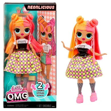 L.O.L. Surprise OMG Doll, Neonlicious, papusa fashion