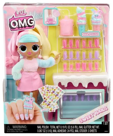 L.O.L. Surprise, OMG Sweet Nails, Candylicious Sprinkles Shop, papusa fashion
