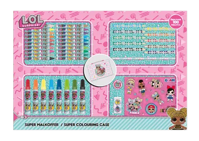 L.O.L. Surprise, set artistic de colorat, 100 buc.