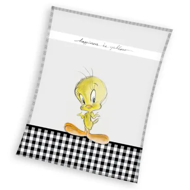 Looney Tunes Tweety, patura polar, 130-170 cm