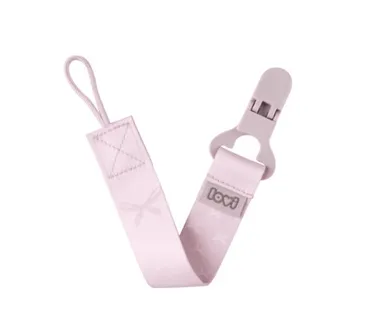 LOVI, Clips cu panglica pentru suzeta Baby Shower Girl, 0 m+