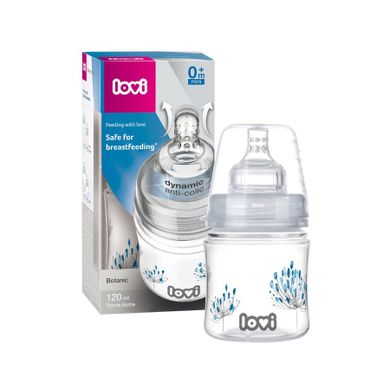 LOVI, Trends Biberon Botanic 120 ml, 0 m+