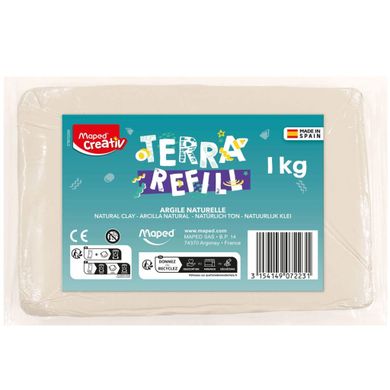 Maped Creativ, argila pentru roata olarului, set complementar, 1kg