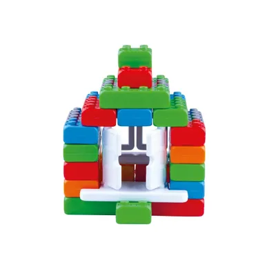 Marioinex, Junior, set de constructie, blocuri XL cu ferestre si usi, 40 piese