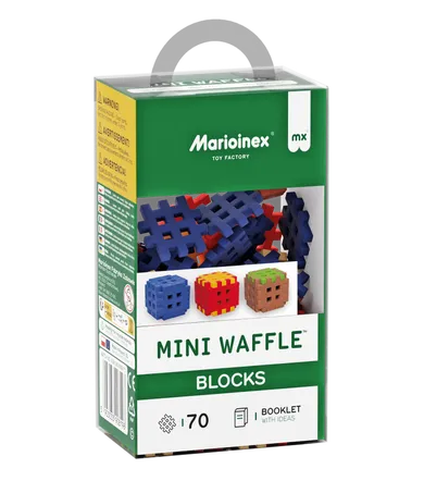 Marioinex, Mini Waffle, Blocks, set de constructie, 70 piese
