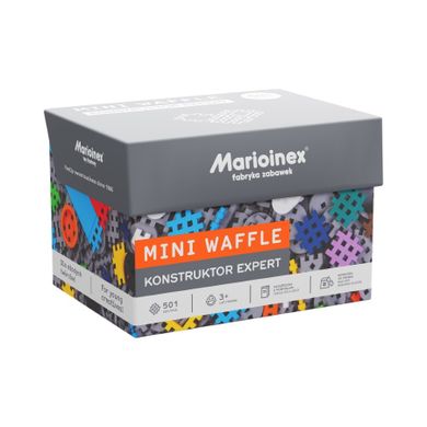 Marioinex, Mini Waffle, Constructor Expert, set de constructie, 501 piese