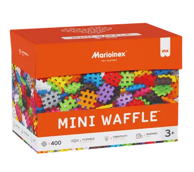 Marioinex, Mini Waffle, set de constructie, 400 piese