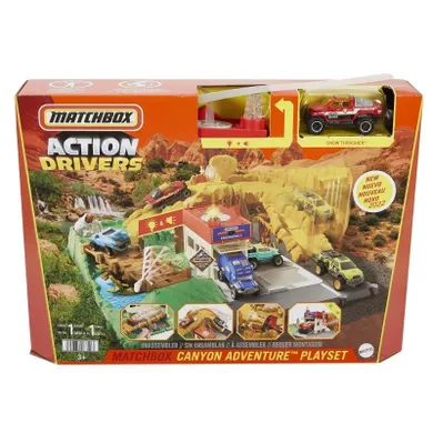 Matchbox, Canyon Adventure Playset, set de joaca