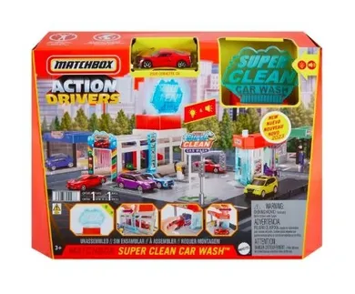 Matchbox, True Adventures - Spalatorie auto, set