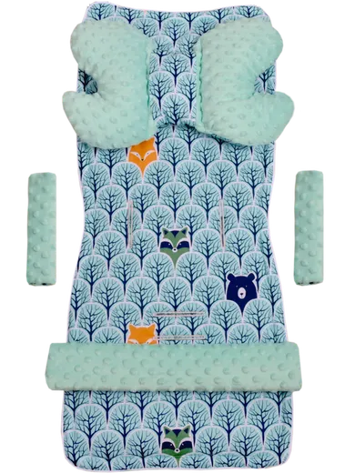 Medi Partners, Padure, insertie pentru carucior, set, menta