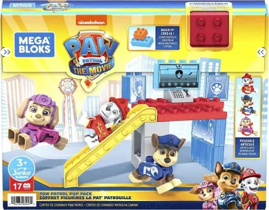 Mega Bloks, Paw Patrol, caramizi cu figurine, 17 piese