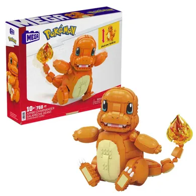 MEGA Pokemon, Charmander, set de constructie, 750 piese