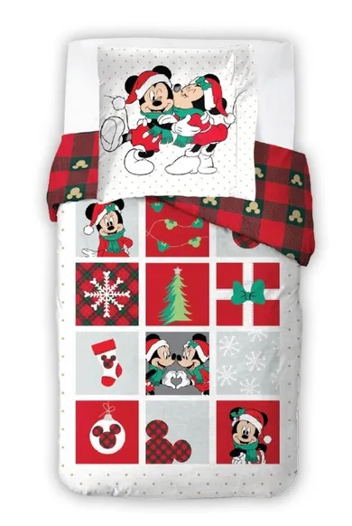 Mickey Mouse, set lenjerie de pat single, 140-200 cm