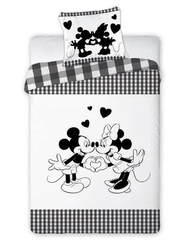 Mickey Mouse, set lenjerie de pat single, 160-200 cm