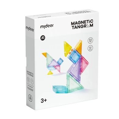 Mideer, Tangram, blocuri magnetice 3D cu clepsidra