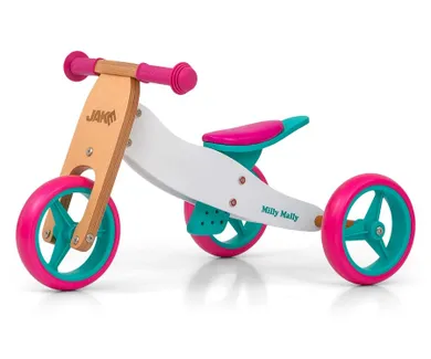 Milly Mally, Jake 2 in 1, bicicleta fara pedale, Classic Candy