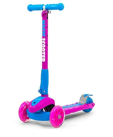 Milly Mally, Scooter Magic, trotineta cu 3 roti, Pink-Blue