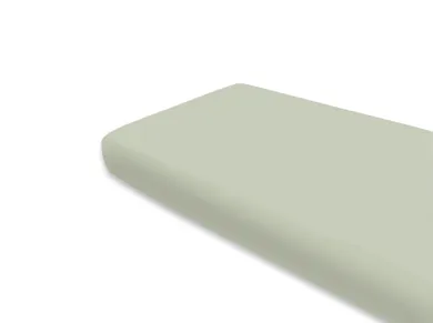 MimiNu, cearceaf cu elastic, jersey, verde olive, 160-80 cm