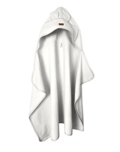 MimiNu, Junior, halat de baie cu gluga, termofrotte, 85-120 cm, crema