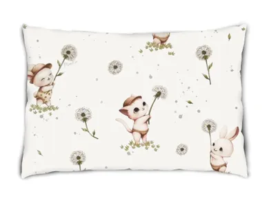 MimiNu, Pisici, fata de perna, din bumbac, 60-40 cm