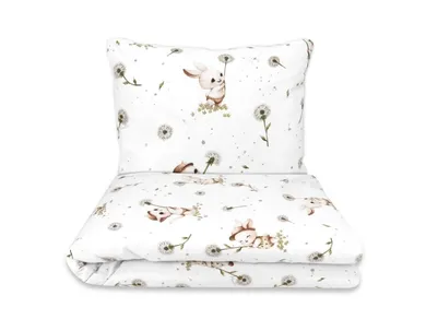 MimiNu, Pisici, set lenjerie de pat, single, 160-200 cm + 50-60 cm