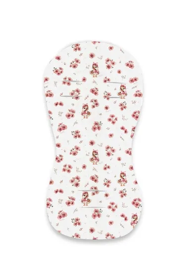 MimiNu, Rate, insertie universal pentru carucior, bumbac, roz