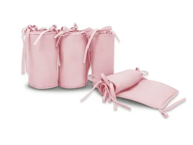 MimiNu, Royal, aparatori pentru patut, roz, 70-20 cm