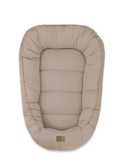 MimiNu, Soft, babynest, mocha, 0-12 luni