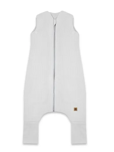 MimiNu, Soft, Flo, sac de dormit cu picioare, gri, TOG 2-2.5, marime S, 1-2.5 ani