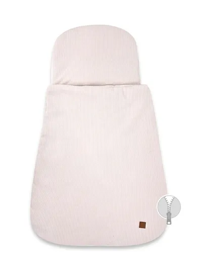 MimiNu, Soft, paturica - sistem de infasat pentru bebelusi, interlock, TOG 2-2.5, roz