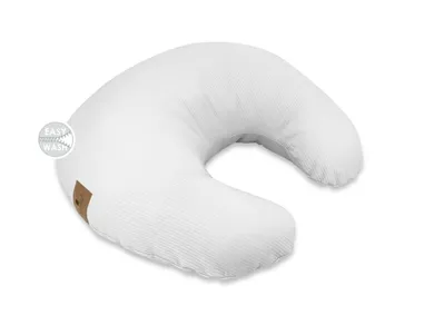 MimiNu, Soft, perna de alaptare, cu fermoar, 155 cm, gri