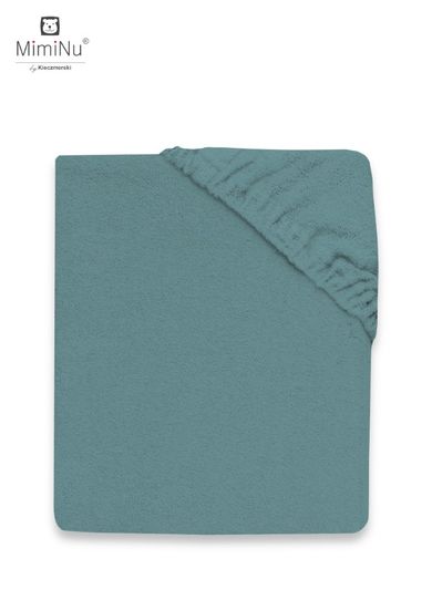 MimiNu, Tropical, cearceaf frotte cu elastic, verde, 70-140 cm