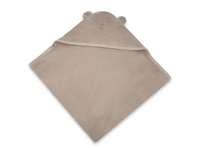 MimiNu, Ursulet, halat de baie, din bambus, mokka, 100-100 cm