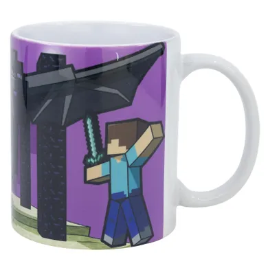 Minecraft, cana din ceramica, 325 ml