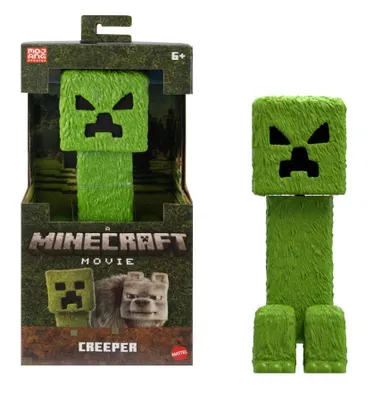 Minecraft, Movie, Creeper, figurina