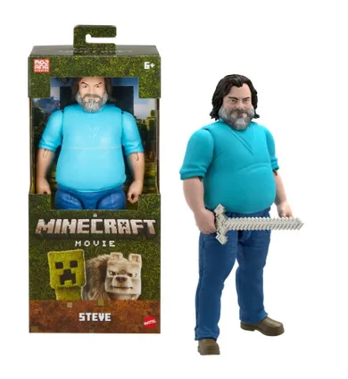 Minecraft, Movie, Steve, figurina