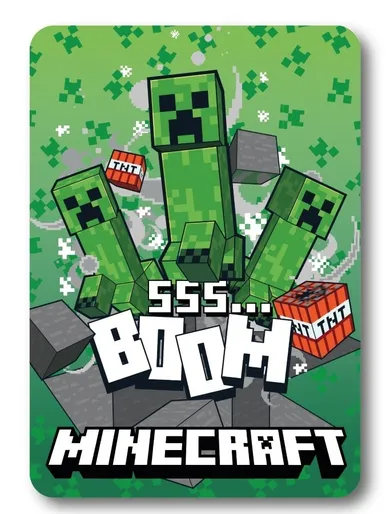 Minecraft, patura polar, verde, 100-140 cm