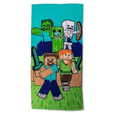 Minecraft, prosop de baie, 70-140 cm