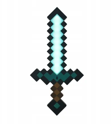 Minecraft, Sabie, lampa de noptiera, 40 cm