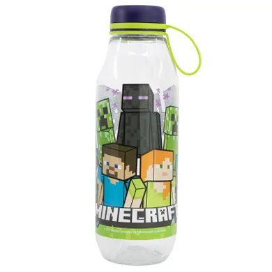 Minecraft, sticla de apa din plastic, 650 ml