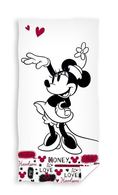 Minnie Mouse, prosop de baie, 70-140 cm